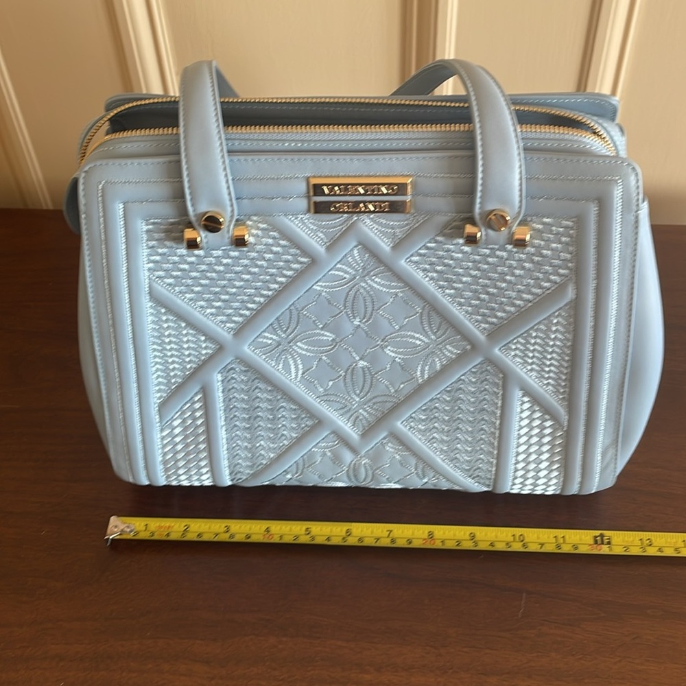 NWT Valentino Orlandi Sky Blue Purse - Picture 10 of 14